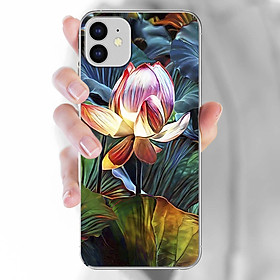 Ốp lưng dành cho iPhone 11 mẫu Hoa sen búp