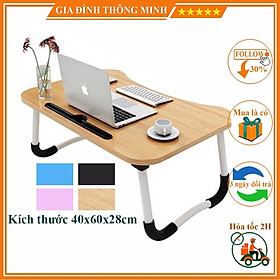 Mua Bàn Gấp Học Tập Làm Việc Đa Năng Thông Minh Có Khe Cắm Điện Thoại  Ipad Tiện Lợi