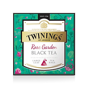 Hộp Discovery Twinings of London Rose Garden Black Tea (12 gói)
