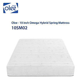 Nệm lò xo lai Omega Olee Sleep 10 inch -10SM02