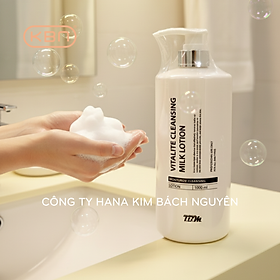 Sữa Rửa Mặt Không Bọt Dịu Nhẹ Lành Tính Dành Cho Da Khô Và Nhạy Cảm TBM 1000ml