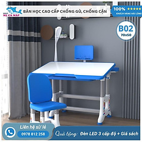 Mua Bàn học cho bé TẶNG ĐÈN LED + GIÁ SÁCH sale giá nhập  bàn học thông minh cho bé