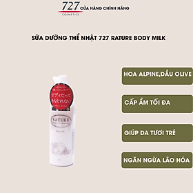 Sữa dưỡng thể Nhật Vina Rature Body Milk 300ml