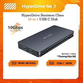 Mua HUB chuyển đổi HyperDrive Next 10 in 1 Port Business CLASS USB-C DOCK CHO MACBOOK/LAPTOP – HD7001GL - Hàng Chính Hãng