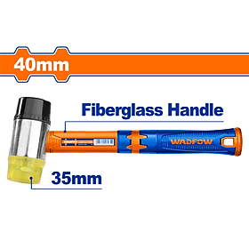 Mua BÚA CAO SU VÀ NHỰA 35MM WHM7305 WADFOW - HÀNG CHÍNH HÃNG