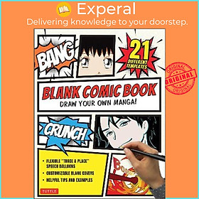 Sách - Blank Comic Book : Draw Your Own Manga! Sketchbook Journal Notebook (Wit by Tuttle Studio (US edition, paperback)