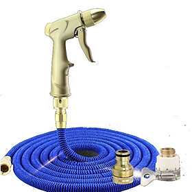 Mua Bộ vòi phun xịt nước rửa xe   tưới cây giãn nở đầu đồng loại 10m - bộ dây và vòi rửa xe chăm sóc cây cảnh 206703-1