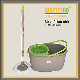 Cây lau nhà tự vắt 360 Bennix: BN-222 Hàng chính hãng