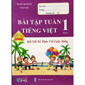 Hình ảnh Bài Tập Tuần Tiếng Việt Lớp 1 Tập 1 QB