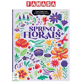 Sách ngoại văn: Kaleidoscope Colouring Spring Florals