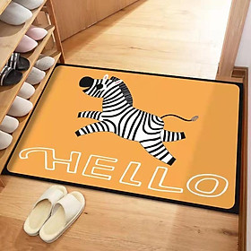 Mua Thảm Dậm Chân  Lau Chân Hình Thú Chống Trợt Kháng Khuẩn Size 40*60cm  Mới 2022