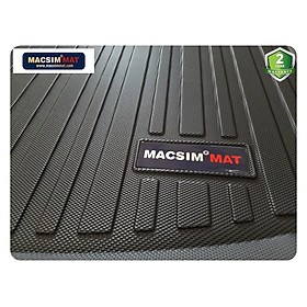 Thảm lót cốp xe ô tô MAZDA CX3 2017+nhãn hiệu Macsim chất liệu TPV cao cấp màu đen màu be (348)