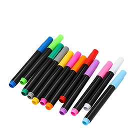 12 Colors  Markers Kit  Off Blackboard for Kids Drawing