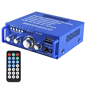 600W Mini Bluetooth 5.0 Audio Amplifier HIFI Stereo Amp with Remote Control