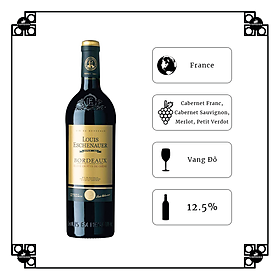 Rượu Vang Pháp Bordeaux Louis Eschenauer Eleve Fut de Chene (Barriq Red)