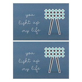 Nơi bán Combo 2 Thiệp Papermix - You Light Up My Life - Giá Từ -1đ