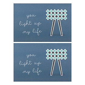 Combo 2 Thiệp Papermix - You Light Up My Life