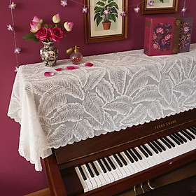 Khăn phủ đàn piano cơ đàn piano điện tử 88 phím cổ điển sang trọng trang trí noel giáng sinh Tết năm mới sinh nhật - Hàng chính hãng