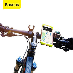 Bộ đế giữ điện thoại silicone Baseus Miracle Bicycle Vehicle Mounts - Hàng Chính Hãng