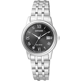 Đồng Hồ Nữ Citizen Dây Thép Không Gỉ EW2310-59E - Mặt Đen Sapphire