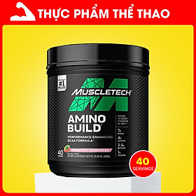 Muscletech amino build - 40 lần dùng – tăng năng lượng, phục hồi và phát triển cơ bắp - muscletech usa