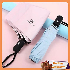 Hình ảnh Ô Dù 4 Lớp Che Nắng, Đi Mưa Chống Tia Uv - Hàng Loại 1