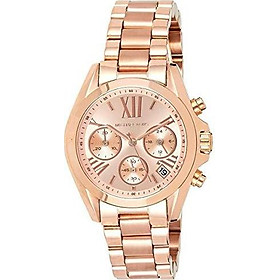 Michael Kors Women's Mini Bradshaw Silver-Tone Watch MK6174