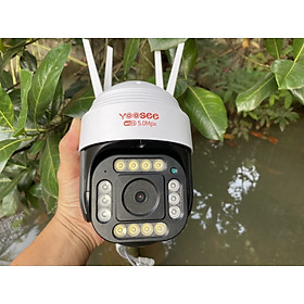 Mua Camera Wifi Yoosee 5.0 Mpx Full HD  Dòng Ngoài Trời Xoay 360° C12 Xem Đêm Có Màu-Đàm Thoại 2 Chiều-Phát Hiện Chuyển Động Chống Trộm-Hàng Nhập Khẩu