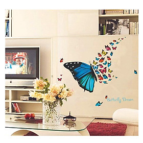Decal bướm sắc màu PK340