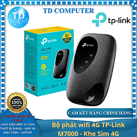 Mua Bộ phát wifi 4G TP-Link M7000 (4G LTE/ Ăng-ten ngầm/ Khe Sim 4G/ 10 User) - Hàng chính hãng FPT phân phối