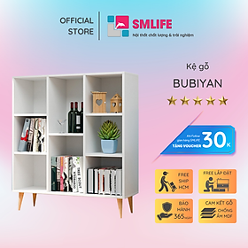 Mua Kệ sách gia đình từ gỗ công nghiệp cao cấp SMLIFE Bubiyan