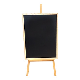 Combo Bảng Menu (60 x 80 Cm) + Giá Đỡ Bảng (135 x 60 cm) - Tặng Kèm Bút Dạ Quang, Hộp Phấn