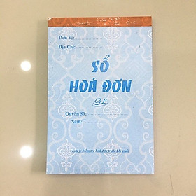 Combo 10 cuốn Hoá đơn bán lẻ 2 liên - 13 x 19cm