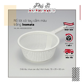 Mua Rổ lót có tay cầm màu trắng Inomata