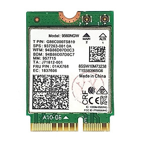Mua Card wifi 9560NGW chuẩn AC MU-MIMO 1.73Gbps tích hợp bluetooth 5.0