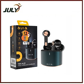 Mua TAI NGHE AULA BLUETOOTH AL211 XANH ĐEN THIẾT KẾ ĐẸP PHÙ HỢP ĐỂ MANG ĐI DU LỊCH-JL-HÀNG CHÍNH HÃNG