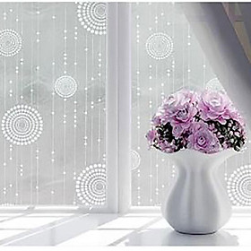 Mua COMBO 3M DECAL DÁN KÍNH MỜ RÈM HOA VÒNG TRÒN