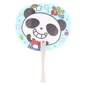 Quạt Hình 1 Lá Thanh Trà - Gấu Panda (Mẫu Ngẫu Nhiên)