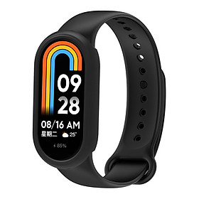Dây đeo tích hợp case vỏ bảo vệ cho Xiaomi Mi Band 8 / Xiaomi Mi Band 9 / Xiaomi Mi Band 10 - Hàng Chính Hãng