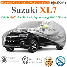 Bạt che phủ xe ô tô Suzuki XL7 vải dù 3 lớp CAO CẤP BPXOT - OTOALO