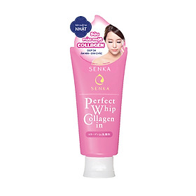 Sữa Rửa Mặt Collagen Chống Lão Hóa Senka Nhật 120g