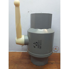 Mua Van nhựa PVC phi 114 Tay trắng – 4 