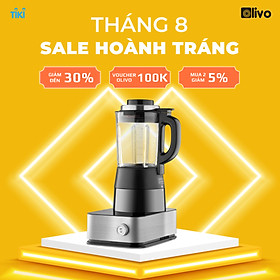 Mua Máy Xay Nấu Cao Cấp OLIVO CB22 PRO - Độ Ồn Thấp Nhất - Chống Trào Tuyệt Đối - Vệ Sinh Khử Khuẩn - Thương Hiệu Mỹ - Hàng Chính Hãng
