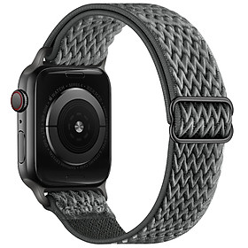 Dây Nylon Loop Wave cho Apple Watch Series 1/2/3/4/5/6/7/8/9/SE1,2 & Apple Watch Ultra 1/2 Size 38/40/41/42/44/45/49mm - Hàng Chính Hãng