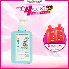 Dung dịch vệ sinh hằng ngày Orasic 200ml