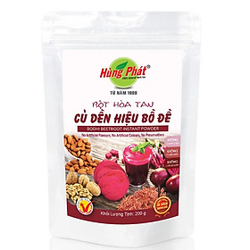 BỘT HÒA TAN CỦ DỀN HIỆU BỒ ĐỀ [CÓ ĐƯỜNG] - Thương hiệu Hùng Phát: Thành Phần Tự Nhiên - Không Hương Liệu - Không Phẩm Màu - Không Chất Bảo Quản - Thương hiệu 13 năm liên tục đạt danh hiệu Hàng Việt Nam Chất Lượng Cao