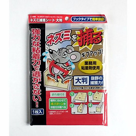 Miếng keo bẫy chuột siêu dính hiệu quả nội địa Nhật Bản + Tặng gói hồng trà sữa (Cafe) Maccaca siêu ngon
