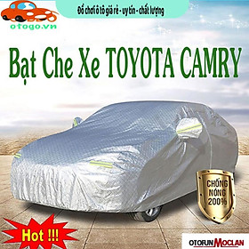 Bạt Che Phủ dành cho Xe Toyota Camry Cao Cấp (bạt 3 lớp Tráng Nhôm, chống xước)