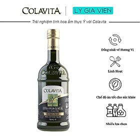 Hình ảnh Dầu Oliu Ý Dòng Cao Cấp Colavita Premium Italian Extra Virgin Olive Oil Xuất xứ Ý