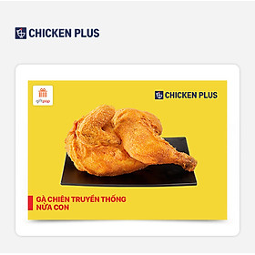 Giftpop - Chicken Plus Voucher Gà chiên truyền thống nửa con